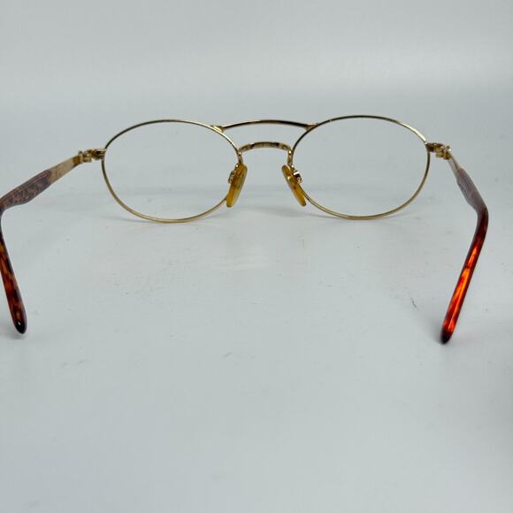 Sergio Tacchini S.T. 1019-s T802 Eyeglasses Frames Gold Brown Tortoise H17471 - Picture 3 of 7